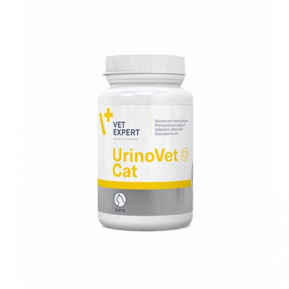 UrinoVet Cat 45 cp Twist Off, supliment nutritiv pentru pisici, VetExpert 