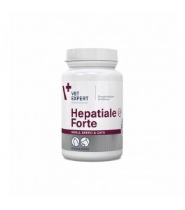 Hepatiale Forte Small Breed and Cats, 40 cp Twist Off, VetExpert 