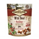 Carnilove Wild Boar with Rosehips - recompense crocante cu mistret si macese pentru caini - 200 g