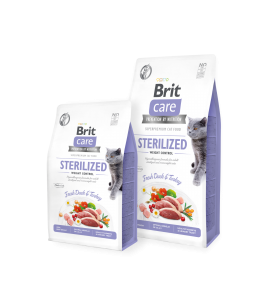 Brit Care Cat Grain-Free STERILIZED AND WEIGHT CONTROL - 2 kg Brit Care Cat Grain-Free STERILIZED AND WEIGHT CONTROL - 2 kg