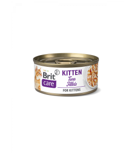 Brit Care Cat TUNA FILLETS for Kittens - 70 g Brit Care Cat TUNA FILLETS for Kittens - 70 g