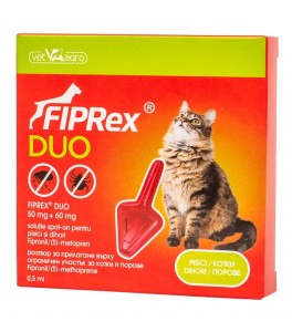 Fiprex Duo pentru pisici - 1 pipeta