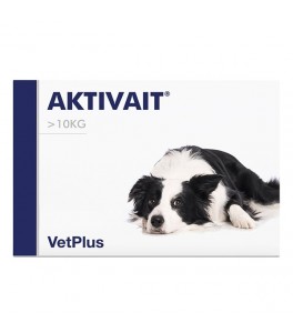 AKTIVAIT Medium and Large Breed (caini peste 10 kg), VetPlus - 60 tb