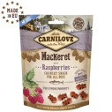 Carnilove Mackerel with Raspberries - recompense crocante cu macrou si zmeura pentru caini - 200 g