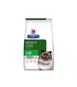 Hill's PRESCRIPTION DIET r/d Feline, Weight Loss, cu Pui - 3 kg
