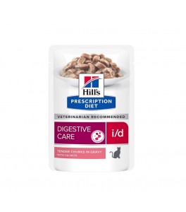 Hill's PRESCRIPTION DIET i/d Feline, Digestive Care, cu Somon - Plic 85 g