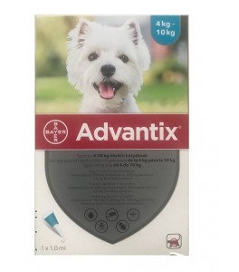 1 pipeta Advantix caini 4-10 kg (Advantix 100) 1 pipeta Advantix caini 4-10 kg (Advantix 100)