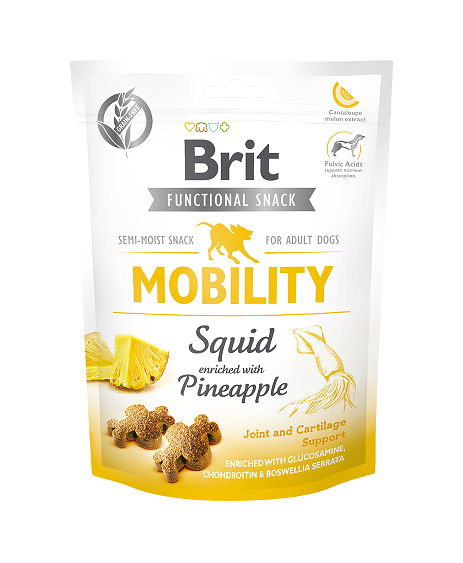 Brit Care Dog Functional Snack Mobility Squid - 150 g
