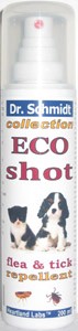 Spray Eco Shot  200 ml Dr. Schmidt Collection pentru caini si pisici.